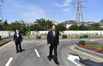 Prezident açılışa qatıldı - FOTOLAR